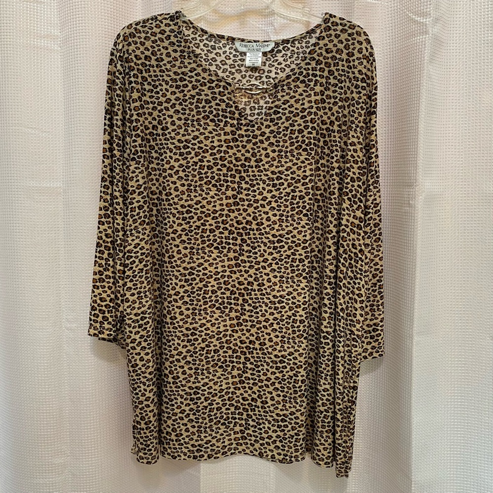 Ladies REBECCA MALONE Plus Size top 3X